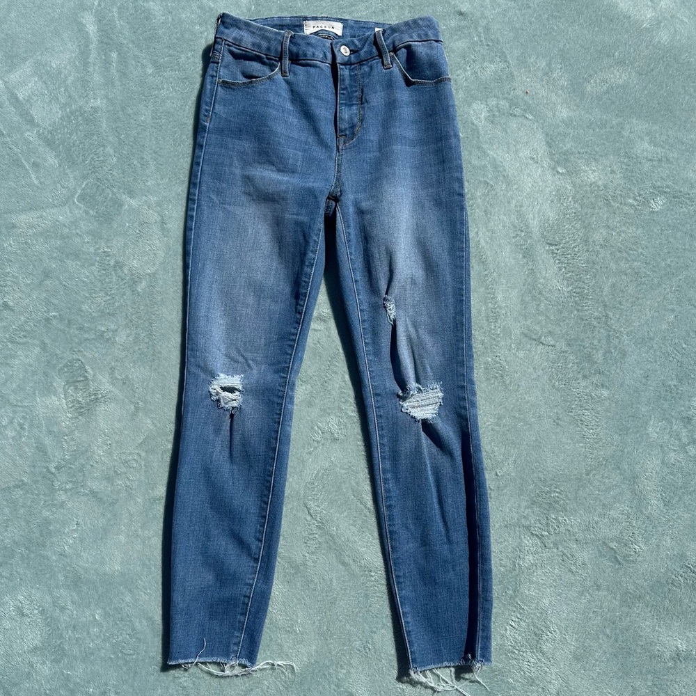 PacSun push up ankle jegging jeans